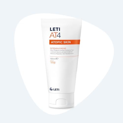 LETI AT4 Intensivcreme - Akut-Hautpflege bei Extrem trockener Oder bei akuten atopischen Ekzemen, 100 ml Cream - Image 2