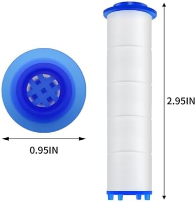 20 Pack Shower Filter Shower Head Filter PP Cotton Filter Handheld, Filter Replacement Filter Tool Suitable for Various Specifications of Shower Heads (2.95 inches) - Image 2