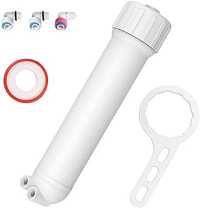 75 GPD RO Membrane with Reverse Osmosis Membrane Housing Set, Reverse Osmosis Filter Replacement Kit, RO Membrane Housing Set for DIY RO Water System & Maple Syrup Reverse Osmosis System - Image 4