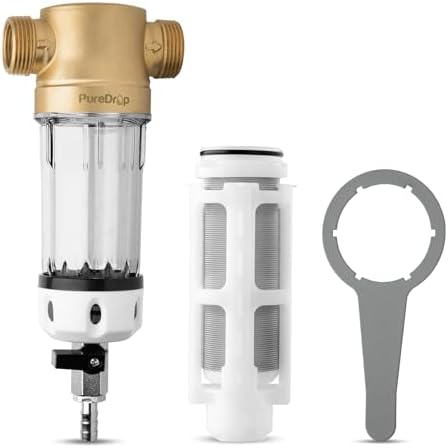 PureDrop PDR-50WSP Spin Down Sediment Water Filter by PureDrop