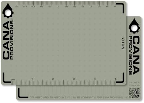 CANA PROVISIONS Water Data Card (4"x6") by Unknown