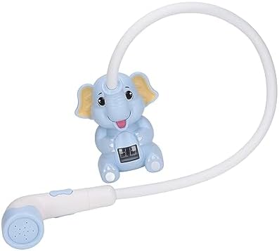 Baby Bath Shower Head with Thermometer and Flexible Hose (Style 2) by Xiuganpo