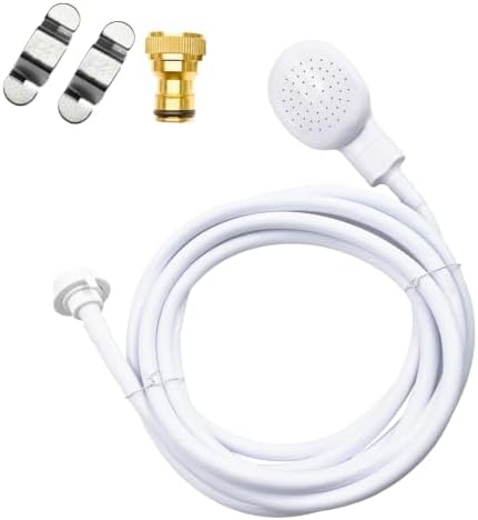 13Ft Quick-Connect Sink Spray Rubber Hose,Sink Hose Attachment for Faucet by Anglepingping
