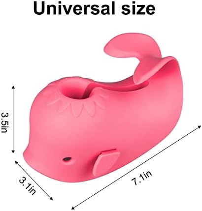 Spout Cover for Bathtub, Faucet Cover Baby Bathroom Tub Silicone Faucet Protector for Kids, Bath Spout Cover for Baby Toddlers - Image 5