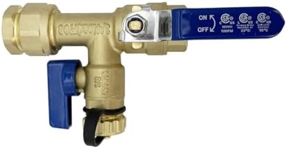 Long Term 3/4 Inch IPS Isolator Tankless Water Heater Service Valve Kit, with Pressure Relief Valve, Clean Brass Construction, PTFE Thread Tape - Image 3