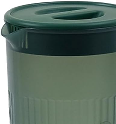 Greensen Water Pitcher, 2.7L Large Capacity Translucent PP Plastic Pitcher with Lid and Spout Filter, for Tea Coffee Juice Cold Water Storage (Green #13) - Image 7