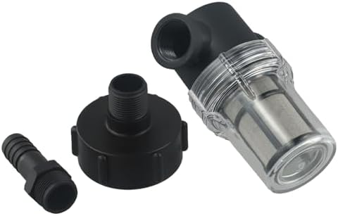 FABULETTA Rainwater Harvesting Hose Fitting, Rain Filter Connector, Outdoor Water Storage Accessory, Detachable Rain Filter Basket, Aluminum Fiber Fine Filter(20mm) by Fabuletta