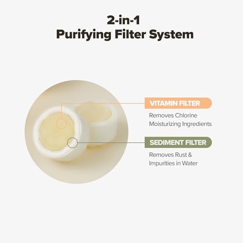 Bathroom Sink Faucet Water Filter, Vitamin C Gel, Olive Green - Image 3