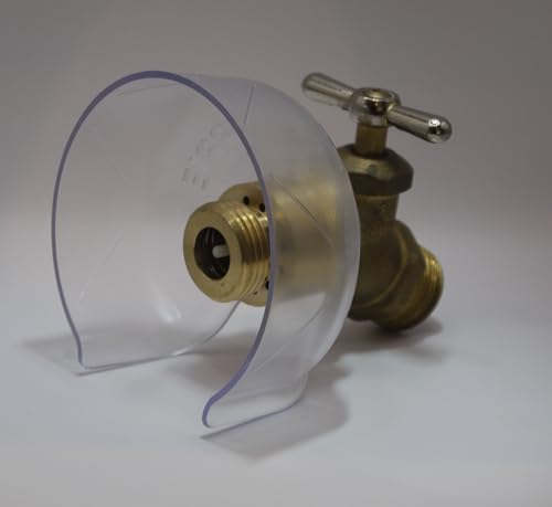 Hose Bibb Cover & Brass Anti-Siphon Backflow Preventer Combo - Image 3