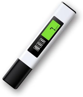 4-in-1 TDS/EC/Temp(°C/°F) Meter | 0-9990ppm Digital Water Tester | Accurate for RO/DI, Aquariums, Drinking Water | Instant Read by Unknown