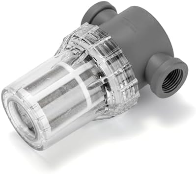 1/2'' Female NPT in-Line Strainer - Garden Hose Filter for High Pressure Washer, Sediment Filter with 60 Mesh Stainless Steel Screen (1/2'' 60 Mesh) - Image 3
