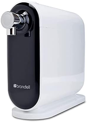 Brondell H630 Cypress Countertop Water Filter System for Kitchen Sinks, Three-Stage Filtration System and Dispenser Attaches to Faucet, White by Brondell