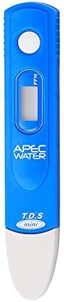 APEC TDS Meter Digital Water Quality TDS Test Kit Meter with Carrying Case, 0 to 1999 ppm Measurement Range, 1 ppm Resolution, +/- 2% Readout Accuracy by APECWaterSystems