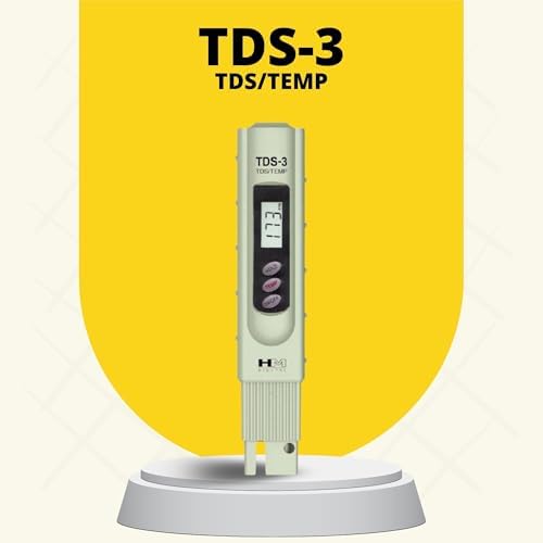 HM Digital TDS-3 Handheld TDS Meter With Carrying Case, 0 - 9990 ppm TDS Measurement Range, 1 ppm Resolution, +/- 2% Readout Accuracy - Image 2