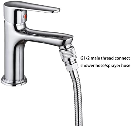 Brass Sink Faucet to Garden Hose Adapter – Quick Connect Faucet Connector for Apartments Without Outdoor Faucets, Tool-Free Installation, Chrome Finish - Image 6
