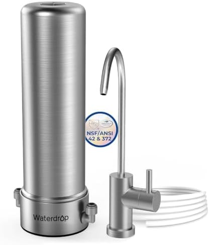 Waterdrop BS13 Under Sink Water Filtration System with Dedicated Faucet by Waterdrop