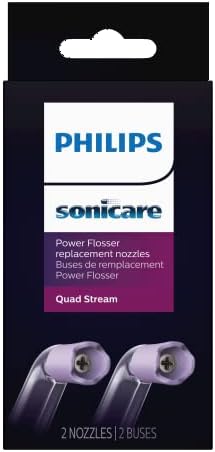 Philips Sonicare Power Flosser Quad Stream Tips (F3), 2pk, White HX3062/00 by PhilipsSonicare