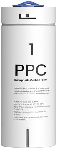 GLACIER FRESH PPC Filter Replacement for GFU03 Reverse Osmosis System by GLACIERFRESH