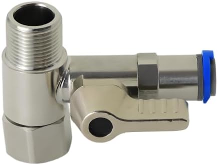 LYMLHVTG 9/16"x9/16"x1/4" Stainless Steel Tee Stop Valve by Unknown