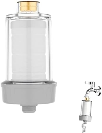 Washing Machine Water Filter, PP Cotton Core Sediment Pre-Filter Purifier for Sediment Rust Chlorine Removal by Unknown