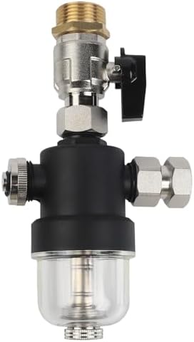 Magnetic Heating Filter, For Boilers With Stainless Steel Mesh And On/Off Drain, For Efficient Heating System Operation(DN25) by Unknown