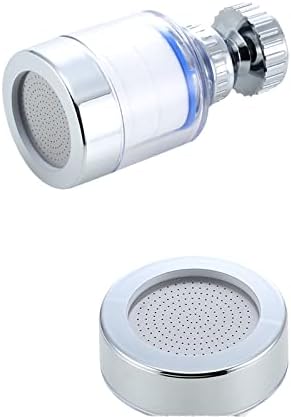 Sink Water Faucet Filter,360-Degree Rotating Faucet Filter Water Purifier Faucet Filter Purifier for Kitchen, Bathroom, Sink, Removes Heavy Metals and Hard Water(Blue) - Image 3