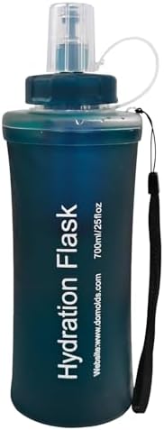 Collapsible Water Bottle with Filter for Travel Hiking Camping 700ML by BUTIE