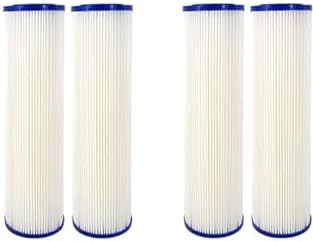 CFS – Whole House Replacement Water Filter Cartridges Compatible with EQ-304-20 & EQ-PFC.35 Models – Removes Bad Taste – 20" Replacement Filter Cartridge (4 Pack - Pleated Filter) - Image 2