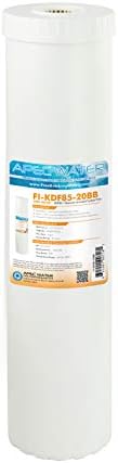 APEC Water Systems FI-KDF85-20BB US Made Iron and Hydrogen Sulfide Reduction Replacement Water Filter, 4.5"x20" by APECWaterSystems