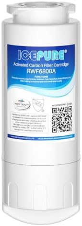 ICEPURE Active Carbon Filter, 6 Months, Replacement for ICEPURE 15" Under Counter Ice Maker with Drain Pump and Filter, WiFi Control by ICEPURE