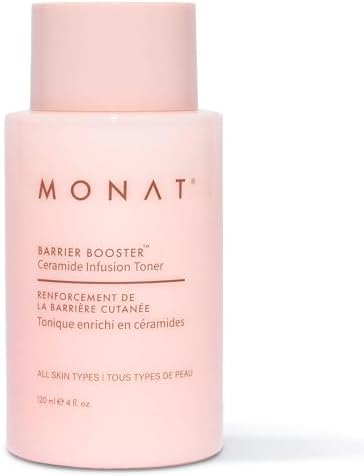 MONAT Barrier Booster™ Ceramide Infusion Toner – Hydrating, Fragrance-Free Milky Liquid for Stronger Skin Barrier, Calms Sensitivity, Preps & Soothes Face for Radiant Complexion – 120 ml / 4 fl oz by MONAT