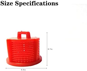 JIEPRO Washer Water Inlet Valve Filter Screen Compatible with Kenmore, LG Washing Machine, Replacement Parts AGM73269501 (4 Pack) - Image 2