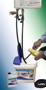 Flow-Aide Descaler Kit with Bucket, Pump, Hoses and 1 Quart of Flow-Aide Descale - Image 2