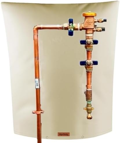 Backflow Insulated Cover for Sprinkler Valve Well Pump by Aprllolg