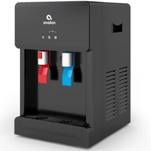 Avalon B8BLK Countertop Touchless Bottleless Water Cooler-2 Stage Water Filters and Installation Kit Included, NSF Certified, UL Approved, Black - Image 2