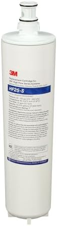 3M Water Filtration Products Replacement Cartridge HF25-S for High Flow Series ICE125-S System. 5615203 (Case of 6) by Aqua-Pure