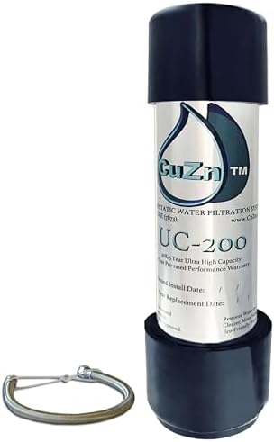 CuZn UC-200 Under Sink Water Filter, NSF/ANSI 42 & 372, 5-Year Filter Life - Image 4