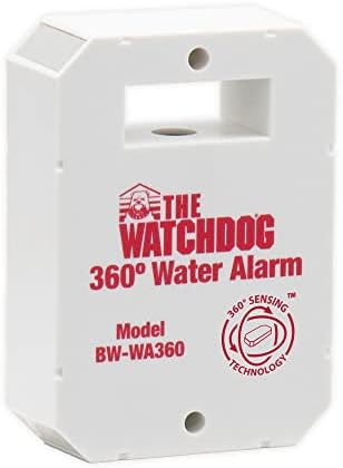 The Basement Watchdog Compact 110 dB Water Alarm w/360° Sensing Technology (BW-WA360) by TheBasementWatchdog