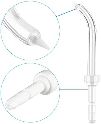 Flosser Replacement Tips for Waterpik Periodontal Tips Dental Water Flosser Tips Replacement Tips for Waterpik Water Flossers (Like WP-100) and Other Brand Oral Irrigators（6 Periodontal Tips） - Image 2