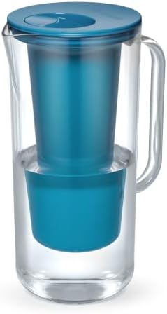 LifeStraw Home Essential BPA-Free Water Filter Pitcher, 7-Cup, Sea Blue by Unknown