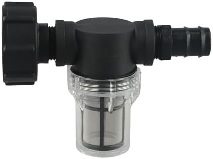 Stainless Steel 100 Mesh Rain Filter Connector For IBC Water Storage Garden Hose Downspout Leaf Strainer Reusable Basket Black(32mm) - Image 3