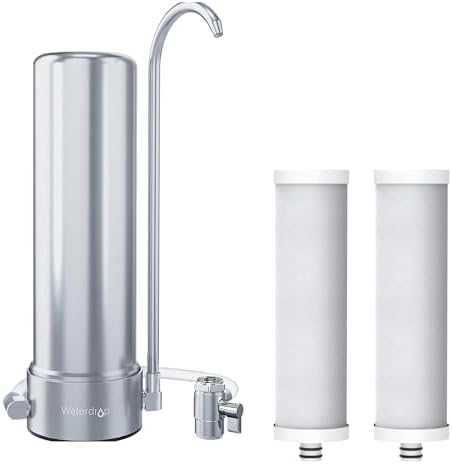 Waterdrop CTF-01 Water Filter for Sink Faucet, 5-Stage Stainless Steel by Waterdrop