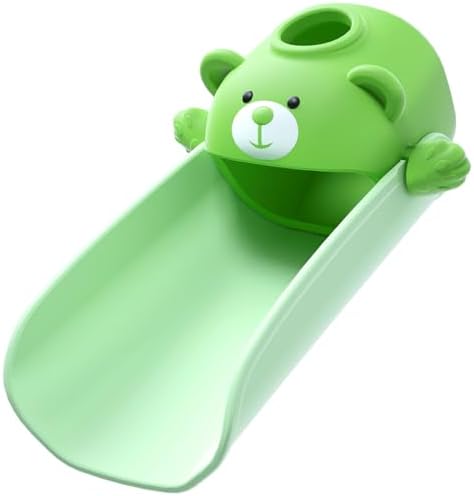 SKYROKU Faucet Extender for Toddlers with Temperature Sensor, Cute Bear by SKYROKU