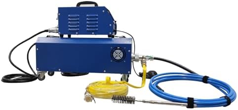 TECHTONGDA Pipe Cleaner Boiler Tube Cleaning Machine with Alloy Steel Drill Bit, 110V/220V Heat Exchanger Evaporator Tube Cleaning Machine, 26.3ft Flexible Shaft, Applicable Pipe Diameter 0.47-1.42in - Image 5