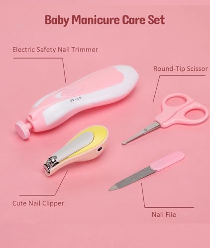 YASEW Baby Grooming Kit with Electric Nail Trimmer, Newborn Essentials - Image 2