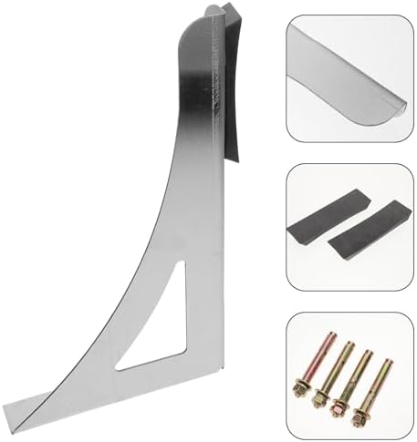 Stainless Steel Water Heater Support Brackets, Thick Wall Mounted Pair - Image 7