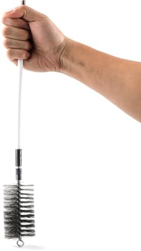 50 Inch Pipe Cleaning Brush Set with Stainless Steel Bristles - Image 6