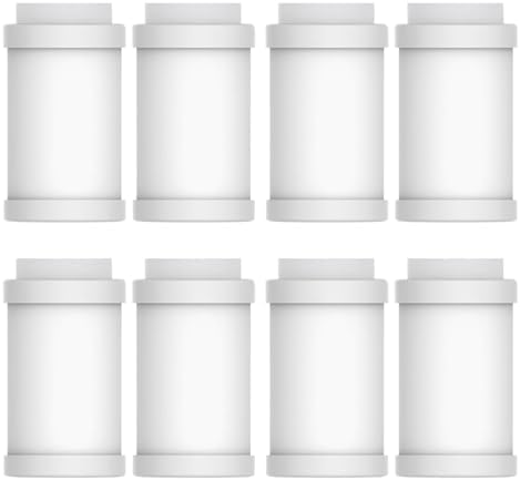 Hillien Faucet Water Filter Replacements (8pcs PP Cotton +Minerals) by Unknown