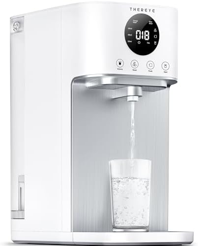 Thereye Reverse Osmosis System Countertop Water Filter, NSF/ANSI 58 Tested, 7 Stage RO Filtration, Fast Water Delivery, 3:1 Pure to Drain, BPA Free Water Purifier for Home, No Installation by THEREYE