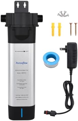 Whole House LED UV Water Filter System 12 GPM by Purcooflow